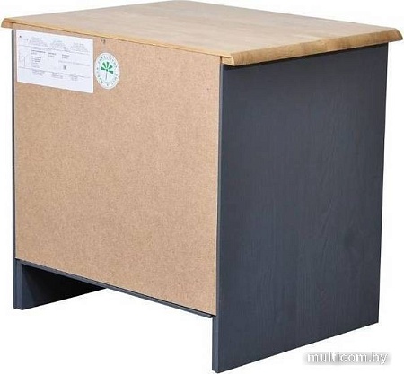 Тумба Диприз Хаба Д 1411.2 (серый воск/антик)