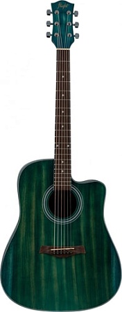 Акустическая гитара Flight D-155C MAH BL