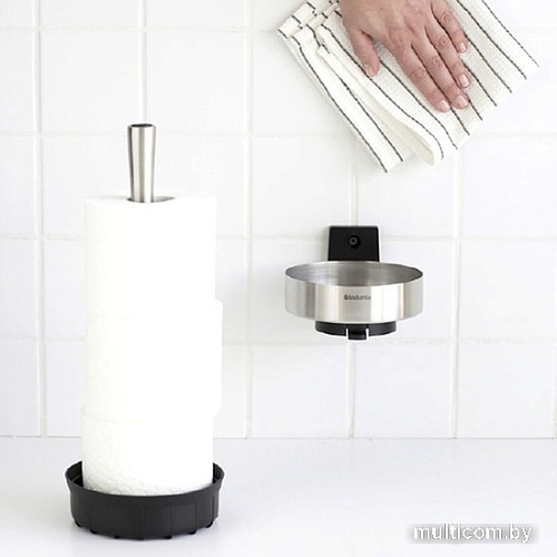 Держатель для туалетной бумаги Brabantia Profile 427206 (стальной полированный)