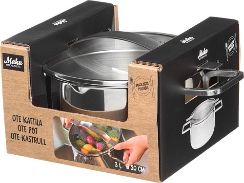 Кастрюля Maku 302384