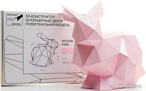 PaperCraft Живая бумага Кролик Няш