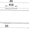 Кухонная вытяжка CENTEK CT-1850-52 (черный)