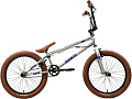 Велосипед Stark Madness BMX 2 2025 (серебристый/фиолетовый/песочный)
