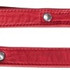 Поводок Camon DA083/G (кожаный с заклепками красный)