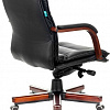 Кресло Бюрократ T-9927WALNUT-LOW (черный)