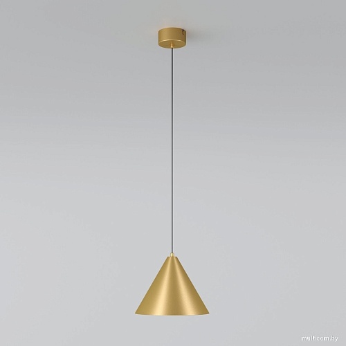 Подвесная люстра Elektrostandard Conus 50316 LED 3000K (золото)