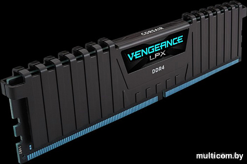 Оперативная память Corsair Vengeance LPX Black 2x8GB DDR4 PC4-21300 [CMK16GX4M2A2666C16]