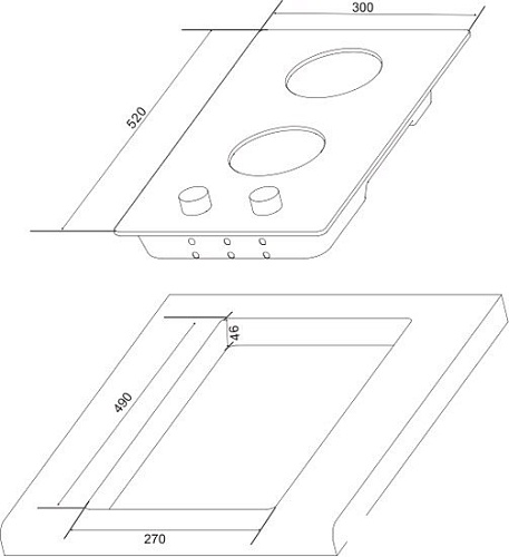 Варочная панель Hansa BHKW31038