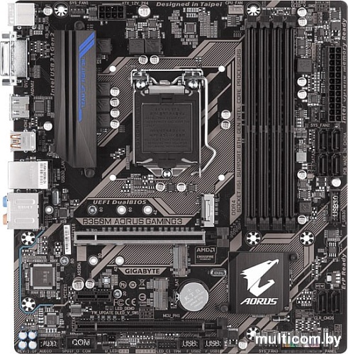 Материнская плата Gigabyte B360M Aorus Gaming 3 (rev. 1.0)