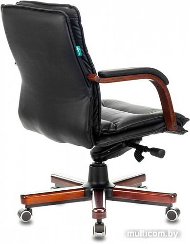 Кресло Бюрократ T-9927WALNUT-LOW (черный)