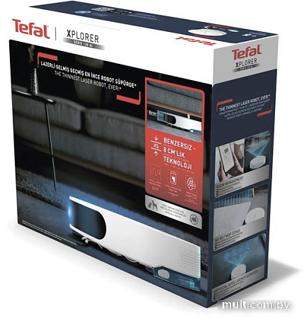 Робот-пылесос Tefal X-Plorer Serie 130AI Animal & Allergy RG9077WH