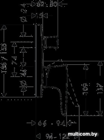 Смеситель Hansgrohe PuraVida 15445400