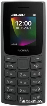 Кнопочный телефон Nokia 106 (2023) Dual SIM TA-1564 (угольный)