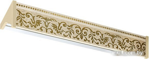 Карниз для штор Legrand Оливия 58063669 (3 м, золото)