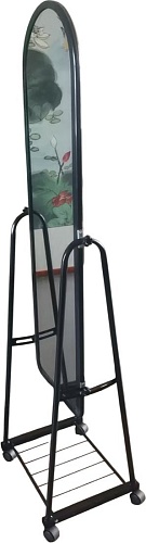 Зеркало Saniteco 21-02 160x39 (черный)