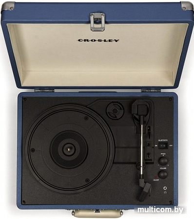 Виниловый проигрыватель Crosley Cruiser Deluxe (синий)