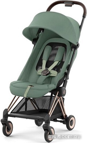 Коляска прогулочная «книга» Cybex Coya (leaf green/rosegold frame)