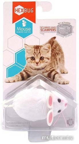Игрушка для кошек Hexbug Мышка Уайт (белый)
