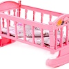 Кроватка для кукол Полесье Кроватка-качалка №4 24040 (розовый)