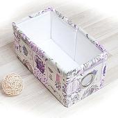 Коробка для хранения Nadzejka Прованс малая (сиреневый) DK.PR.311-1-м