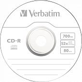 CD-R диск Verbatim DL Extra Protection 700Mb 52x 43725 (CakeBox, 10 шт.)