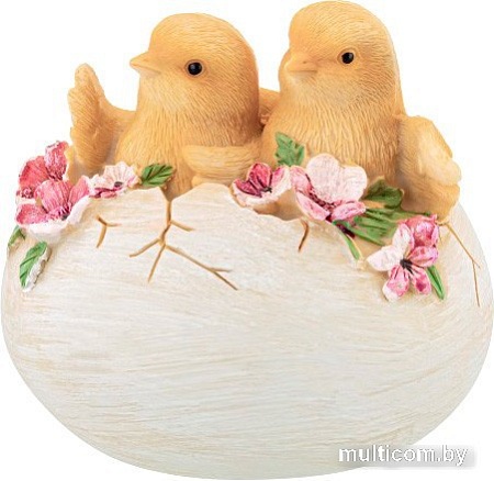 Статуэтка Elan Gallery Цыплята в яйце 210140