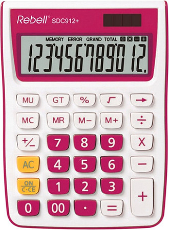 Бухгалтерский калькулятор Rebell RE-SDC912PK BX