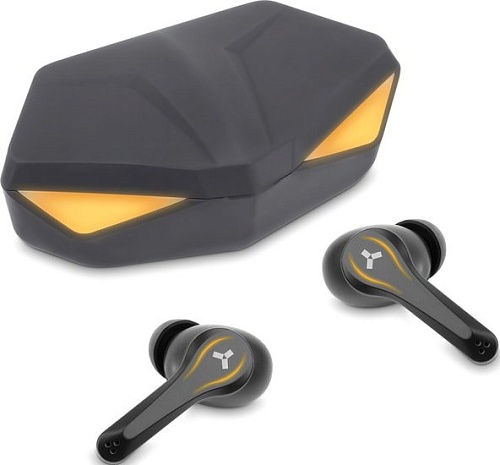 Наушники AccesStyle Wild TWS (черный/оранжевый)