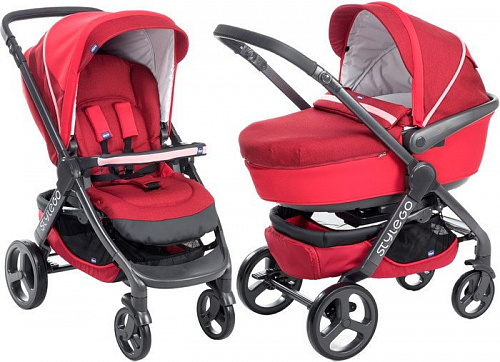 Универсальная коляска Chicco Duo StyleGo Red Passion