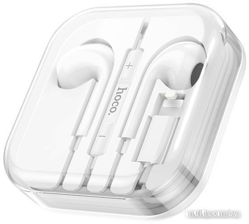 Наушники Hoco M111 Max Lightning (белый)
