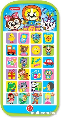 Интерактивный планшет Азбукварик Диско-шоу. Веселый мультиплеер AZ-3103