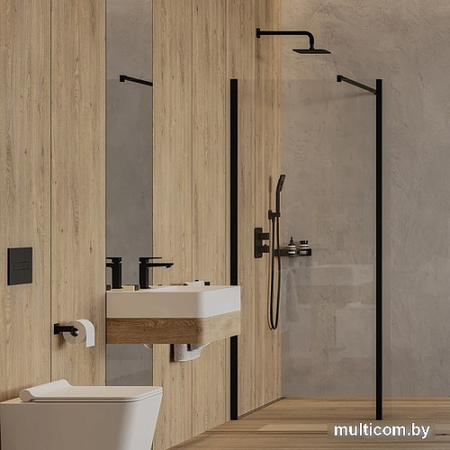 Душевая стенка Omnires Marina MA8030BLTR
