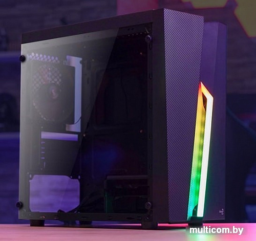 Корпус AeroCool Bolt Mini Tempered Glass