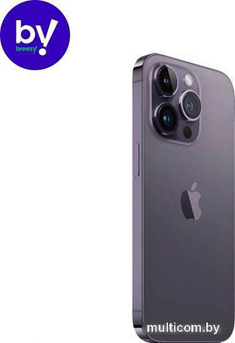 Смартфон Apple iPhone 14 Pro 256GB Восстановленный by Breezy, грейд B (темно-фиолетовый)