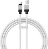 Кабель Baseus CoolPlay Series Fast Charging Cable 100W USB Type-A - USB Type-C (1 м, белый)