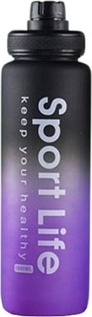 Бутылка для воды Sundays Life (1л, фиолетовый)