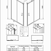 Душевая дверь Veconi VN-46 VN46-110-01-C5