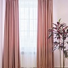 Комплект штор Decoretto Нубук чайная роза НЧР-K33 3.75x2.5 м (розовый, 2 шт)