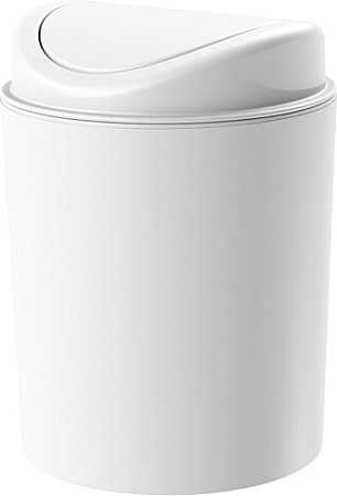 Мусорное ведро Бытпласт 433282716 (белый)