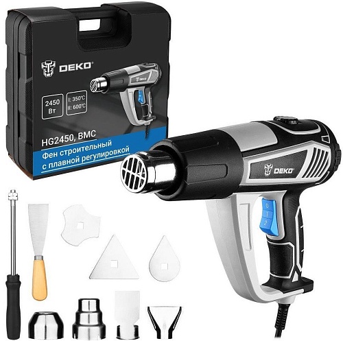 Промышленный фен Deko HG2450 085-1130 (кейс)