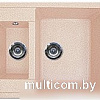 Кухонная мойка Gran-Stone GS-21 (светло-розовый)