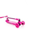 Двухколесный детский самокат Полесье Со складной ручкой 0072C-V1(М) (малиновый)