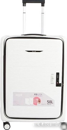 Чемодан-спиннер Bubule Складной 337-ZD-24WHT (белый)