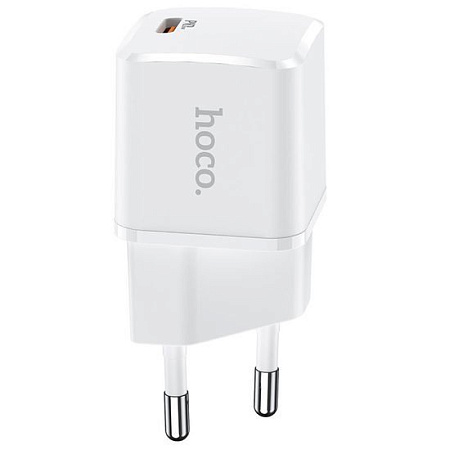 Сетевое зарядное Hoco N10 Starter (белый)