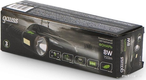 Фонарь Gauss GFL208