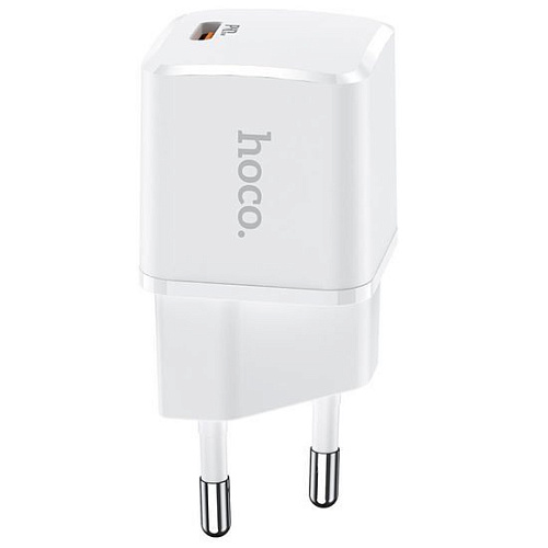 Сетевое зарядное Hoco N10 Starter (белый)