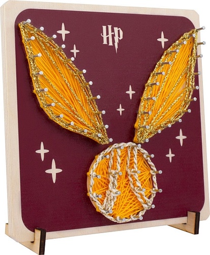 Набор для создания поделок/игрушек Woody Цвик-арт. Золотой снитч 07722