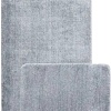Набор ковриков Gokyildiz Soft Micro DUZ-7038-LIGHT-GRAY