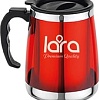Термокружка Lara LR04-39 0.5л (красный)
