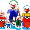Развивающая игра Брестская Матрешка Снеговик (набор 5 шт)